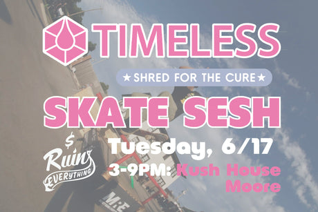 Money Ruins Everything's Skate Jam – SHRED FOR THE CURE
