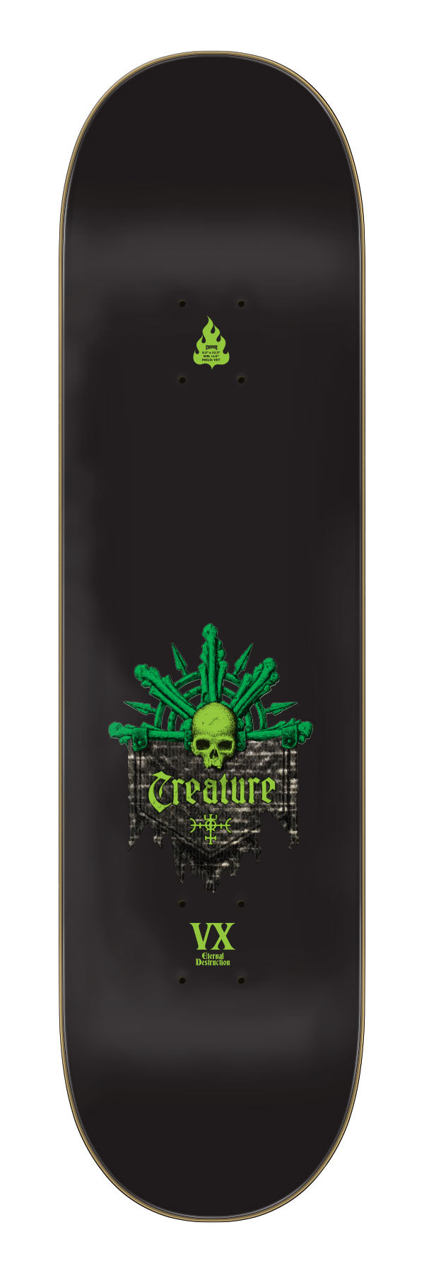 Creature Gravette Messenger VX 8.3 x 32.2 Skateboard Deck