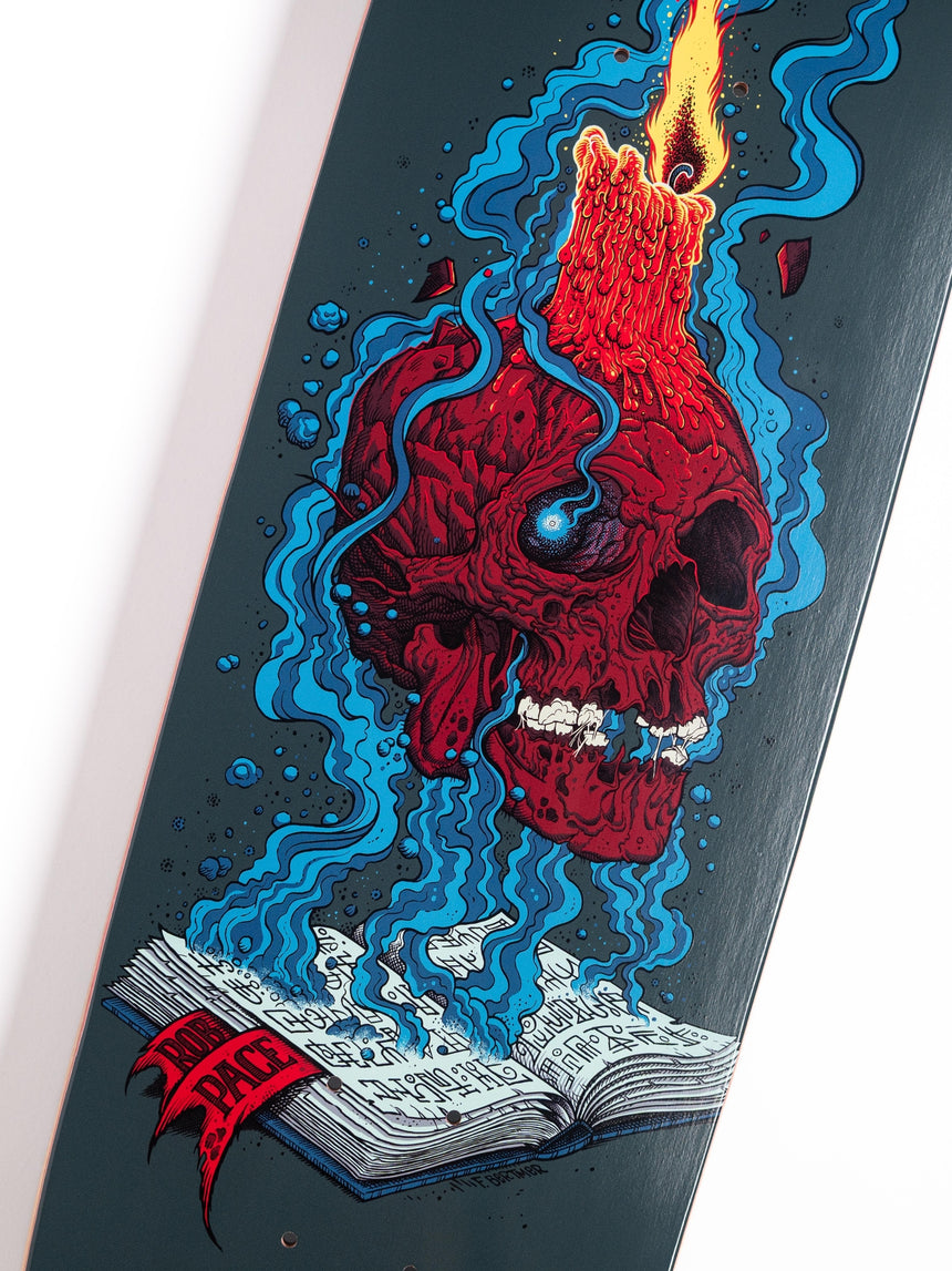 Santa Cruz Pace Necromancer 8.7 x 31.825 Skateboard Deck