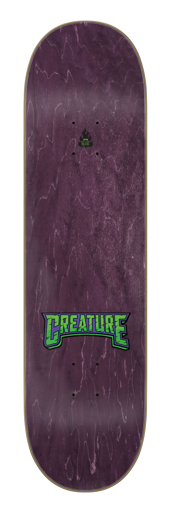Creature Lockwood Robo Wolf 8.25 x 32.04 Skateboard Deck
