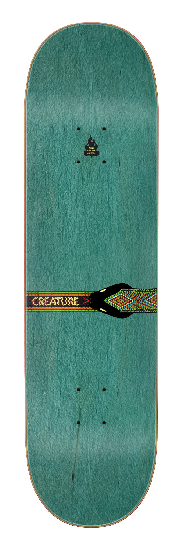 Creature Gonzalez Serpiente 8.375 x 32 Skateboard Deck