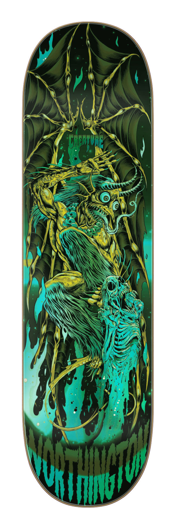 Creature Worthington Skullborn VX 8.6 x 32.11 Skateboard Deck