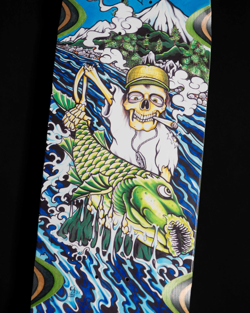 Creature Gravette Hippie Falls Pro 9 x 31.6 Skateboard Deck
