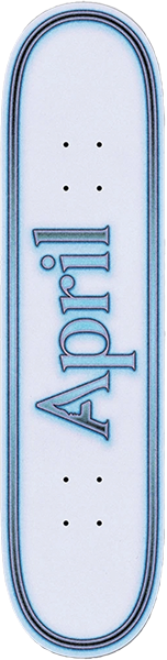 April OG Logo 8.38 UNI Skateboard Deck