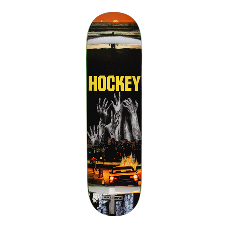 Hockey Andrew Allen Hurt Temple Skateboard Deck Shape 1