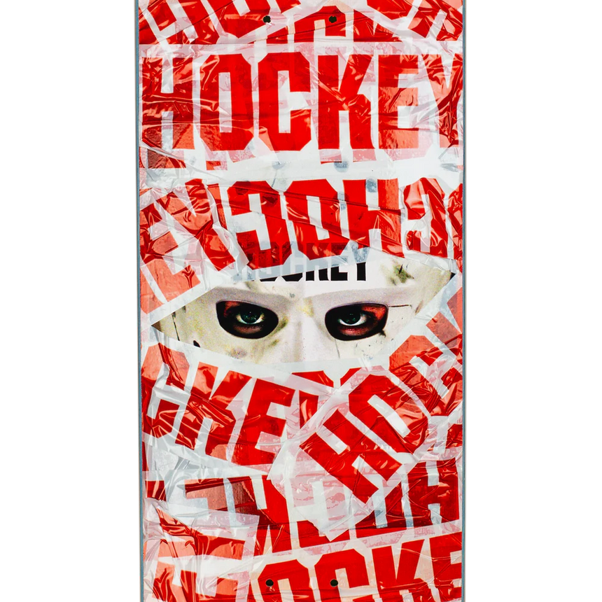 Hockey War All Over Skateboard Deck Shape 1