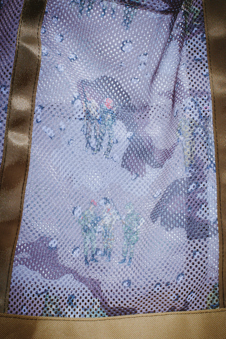 Fucking Awesome Soldier Camo Mesh Tote Bag