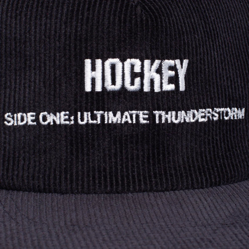 Hockey Side One Corduroy 5-Panel Snapback Cap