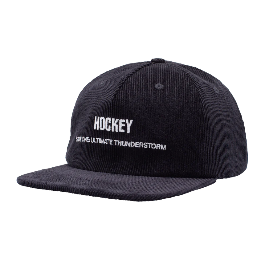 Hockey Side One Corduroy 5-Panel Snapback Cap