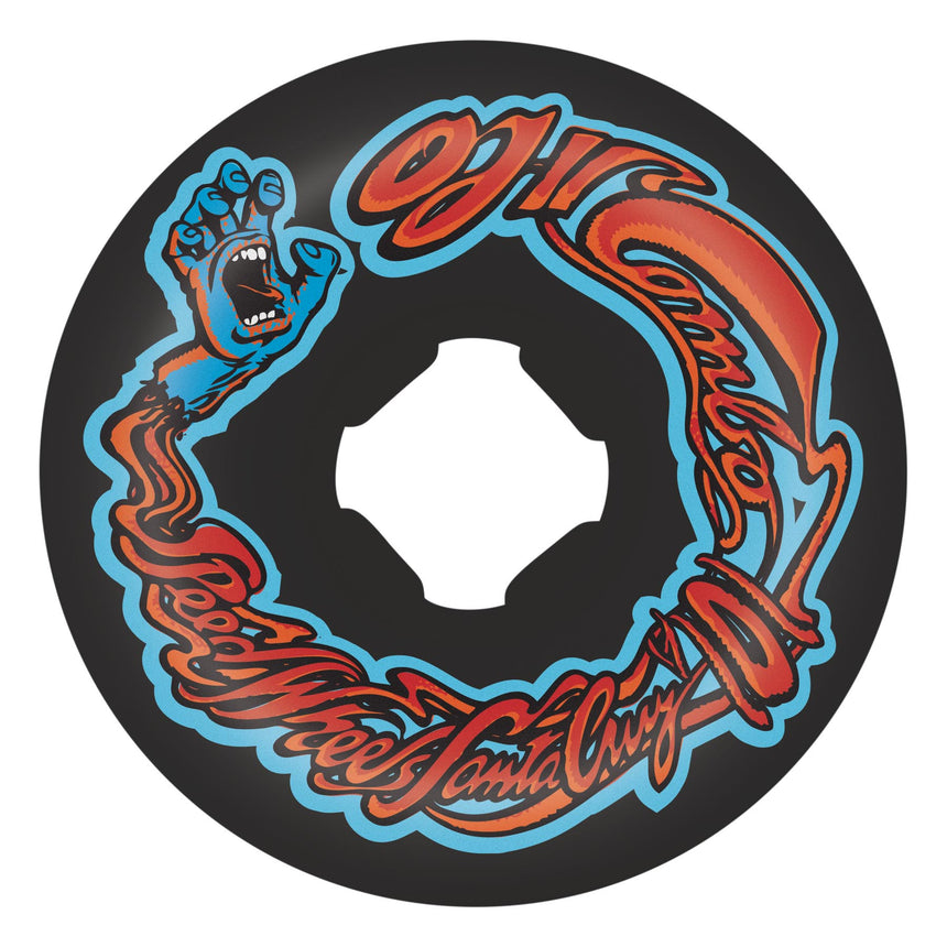 OJ 56mm 101a Screaming Hand Black Chubbies Wheels