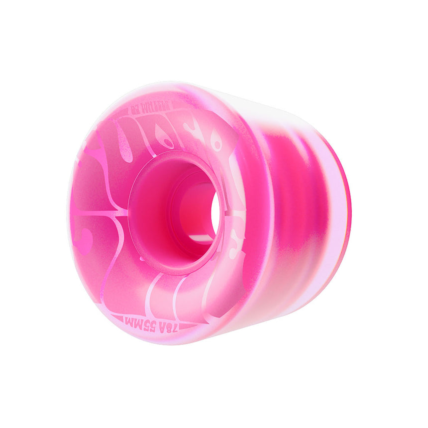 OJ Transparent Pink 55mm 78a Super Juice Skateboard Wheels