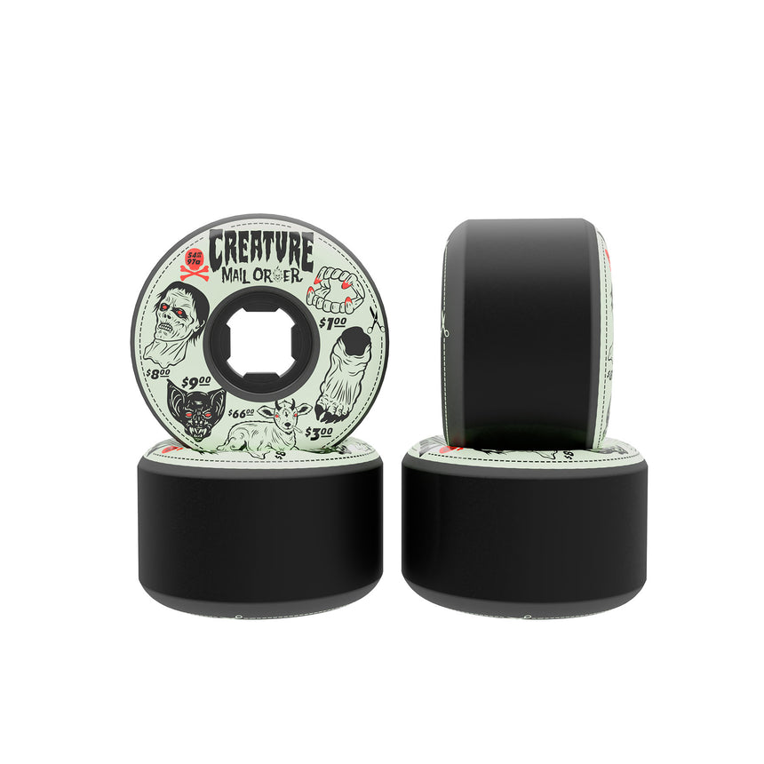 OJ 54mm Creature Mail Order Bloodsuckers Black 97a Skateboard Wheels