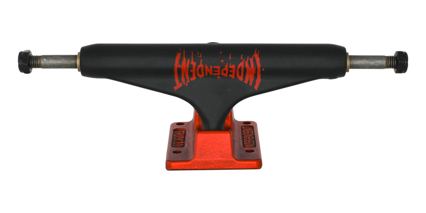 Independent Stage 11 Splatter Span Black Ano Red Skateboard Trucks