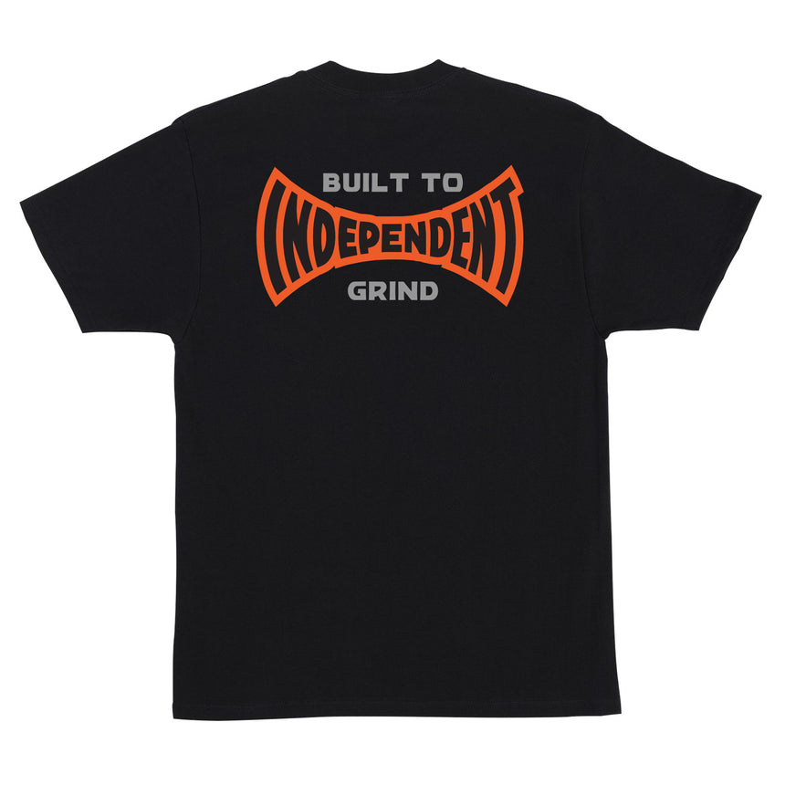 Independent Built To Grind S/S Black T-shirt