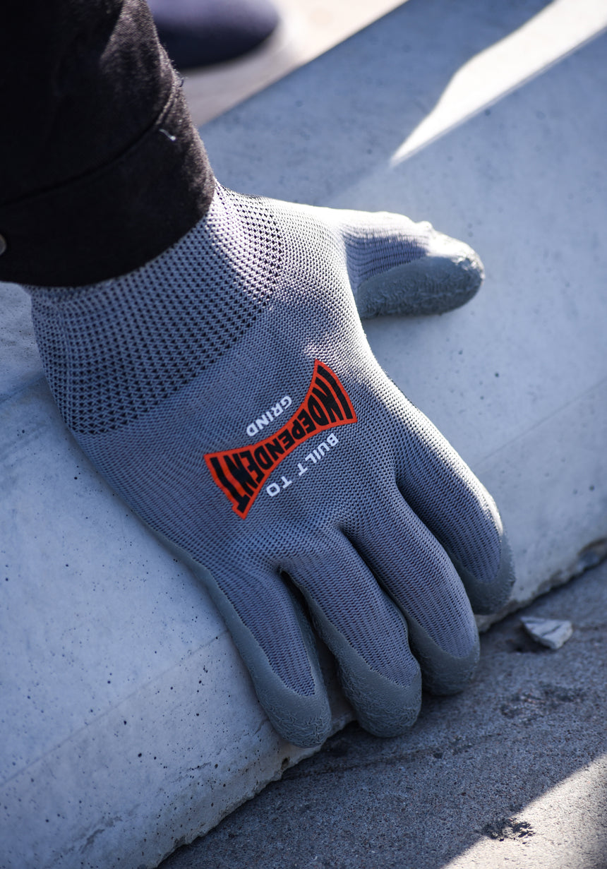 Independent Built To Grind Gloves Grey OS Mens