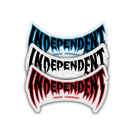 Independent Voltage Span Clear Sticker - 6" x 3.5" - Assorted Colors