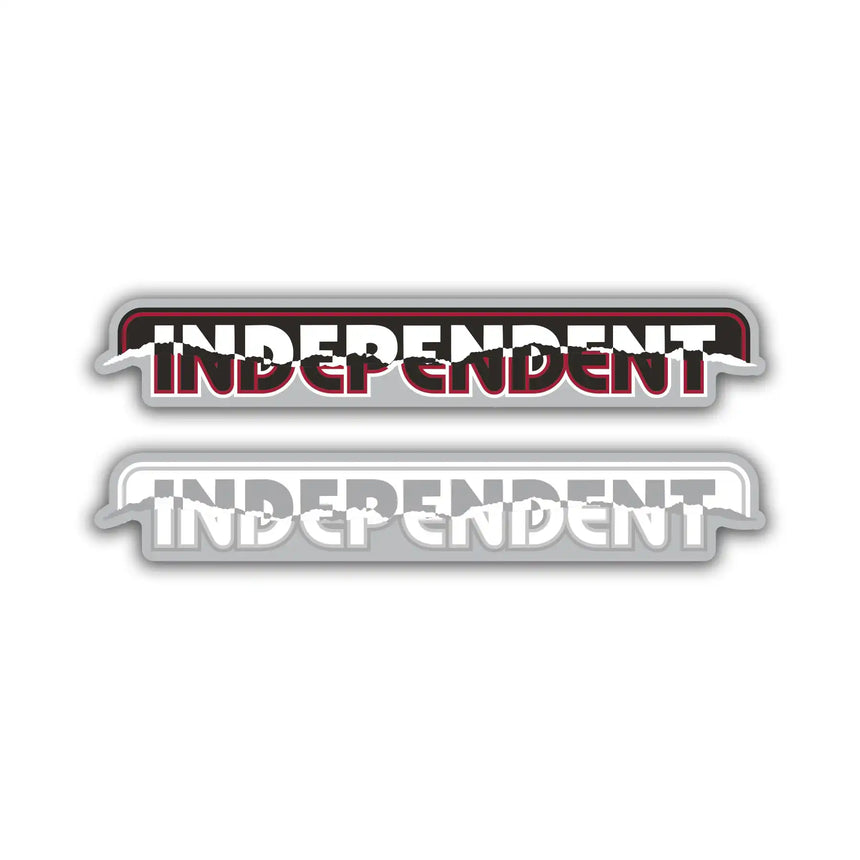 Independent Barhouse Clear Sticker - 5" x .75" - Assorted Colors