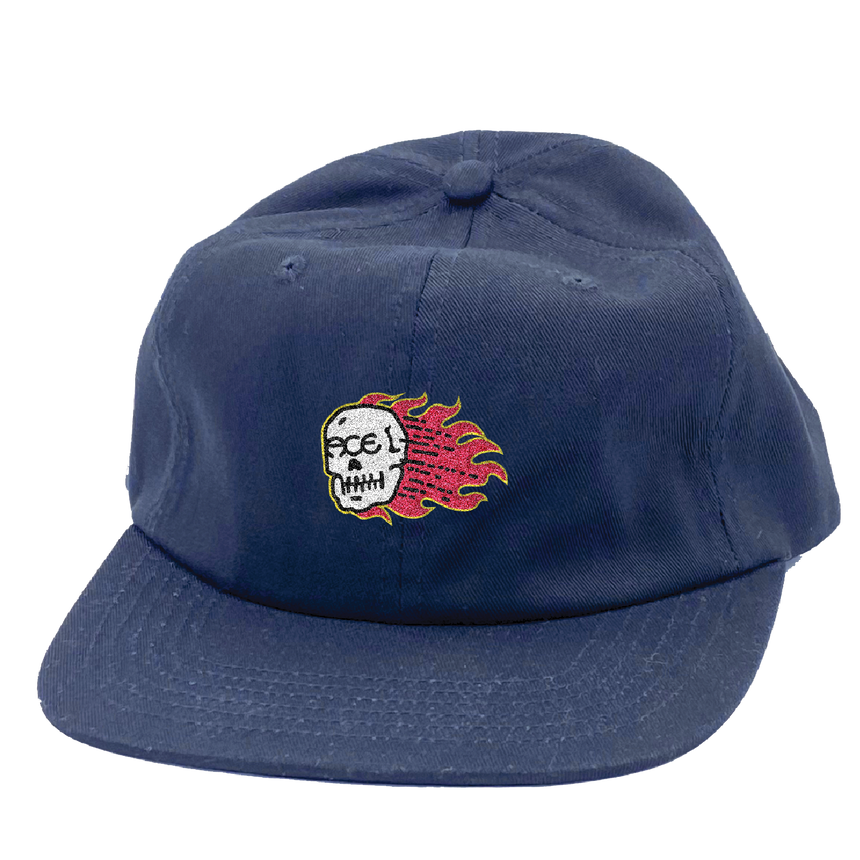 Ace Combust Snapback Navy Hat