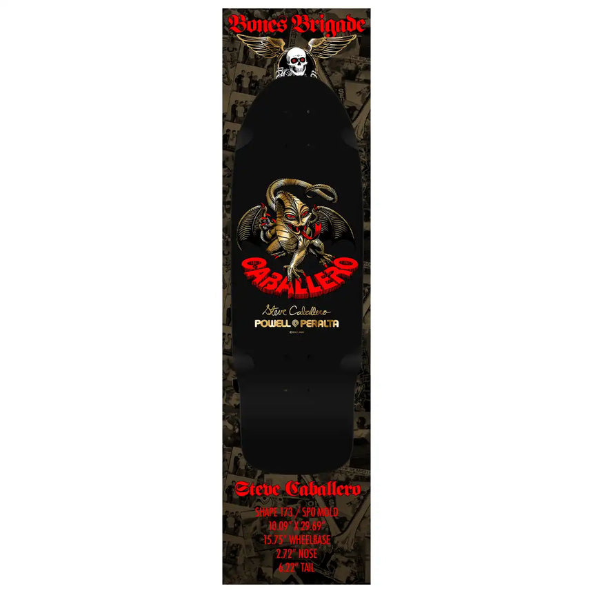 Powell Peralta Bones Brigade 16 Steve Caballero - Black