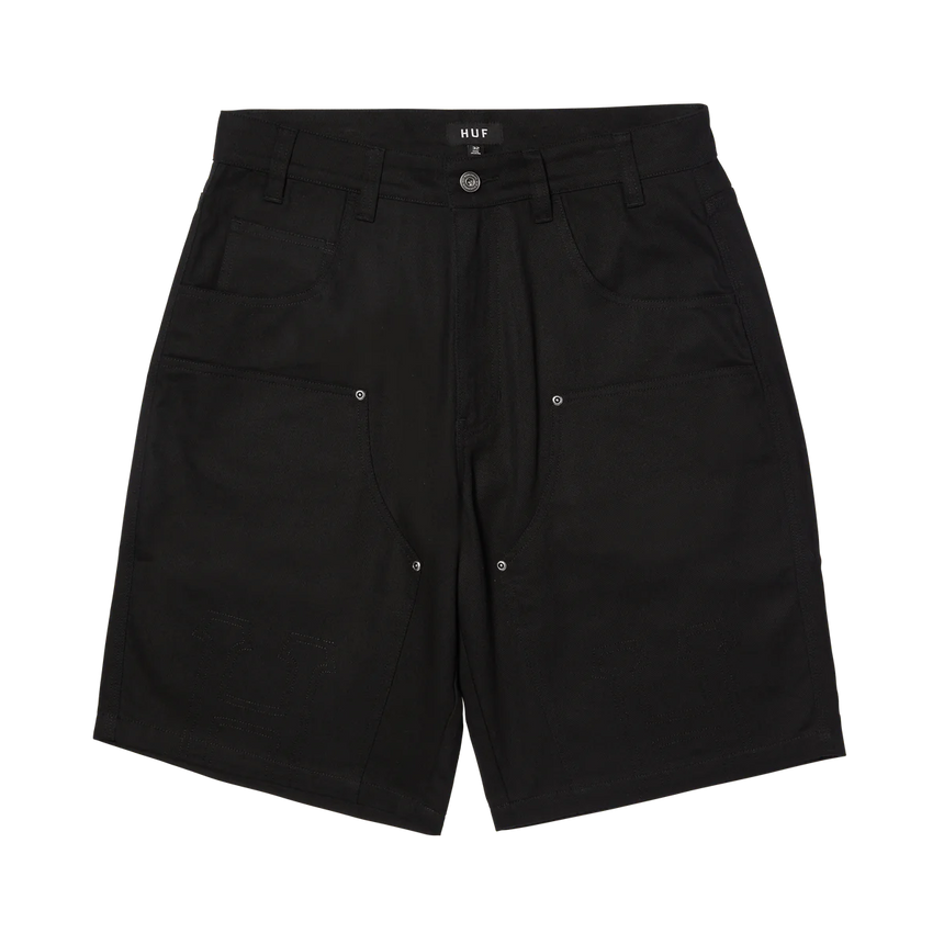 Huf Classic H Double Knee Work Short black