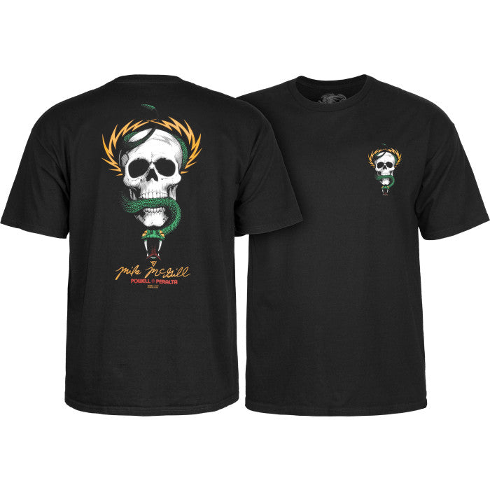 Powell Peralta Mike McGill Skuil & Snake Black T-shirt
