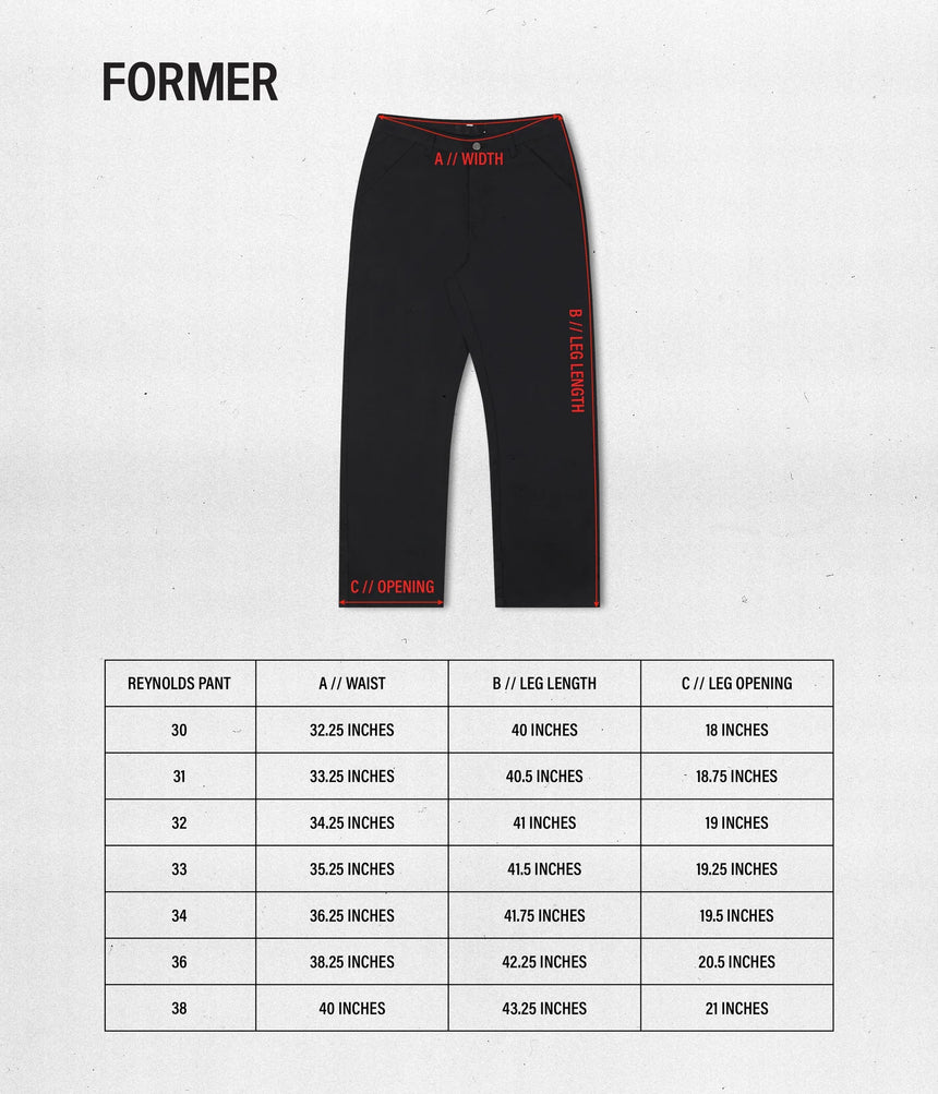 Former Reynolds Flatline Denim Pant