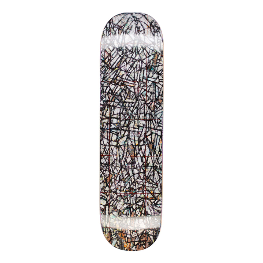 GX1000 B&W Abstract 8.5 Skateboard Deck