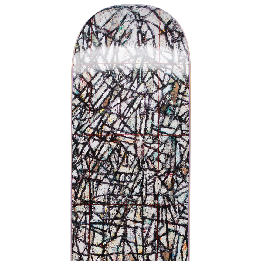 GX1000 B&W Abstract 8.5 Skateboard Deck