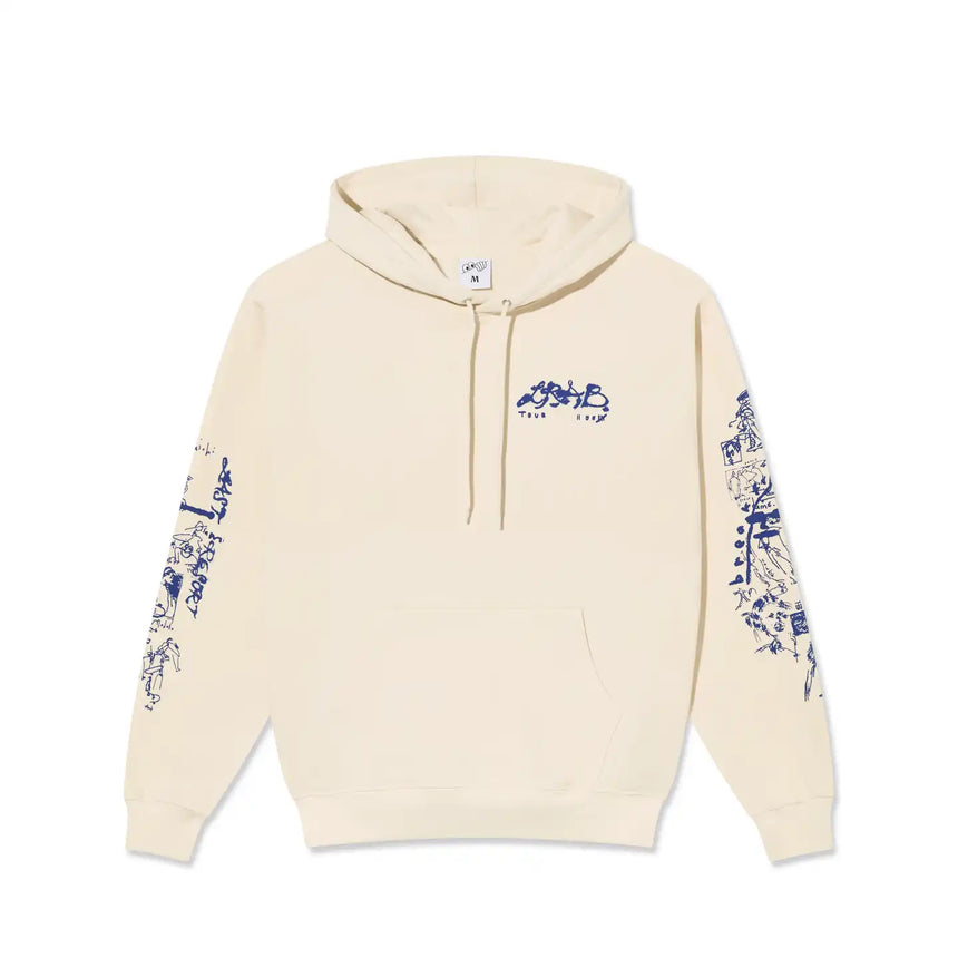 Last Resort Tour Hoodie Natural White