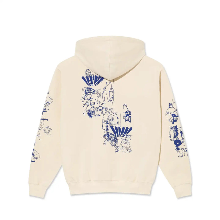 Last Resort Tour Hoodie Natural White