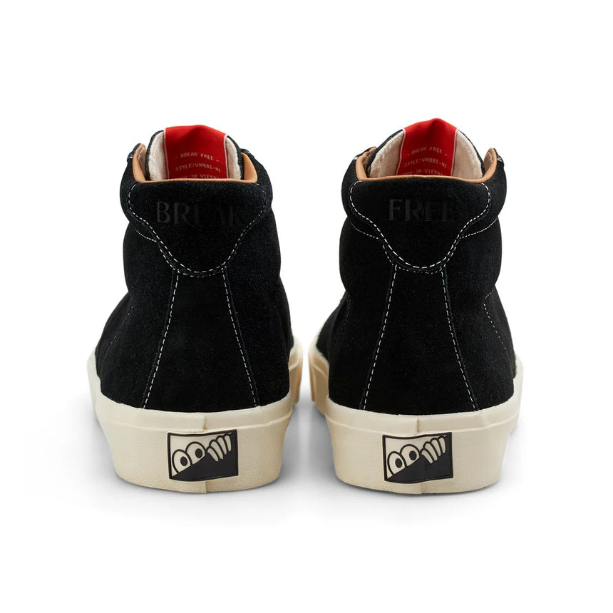Last Resort VM001 Hi Suede Skateboard Shoe black