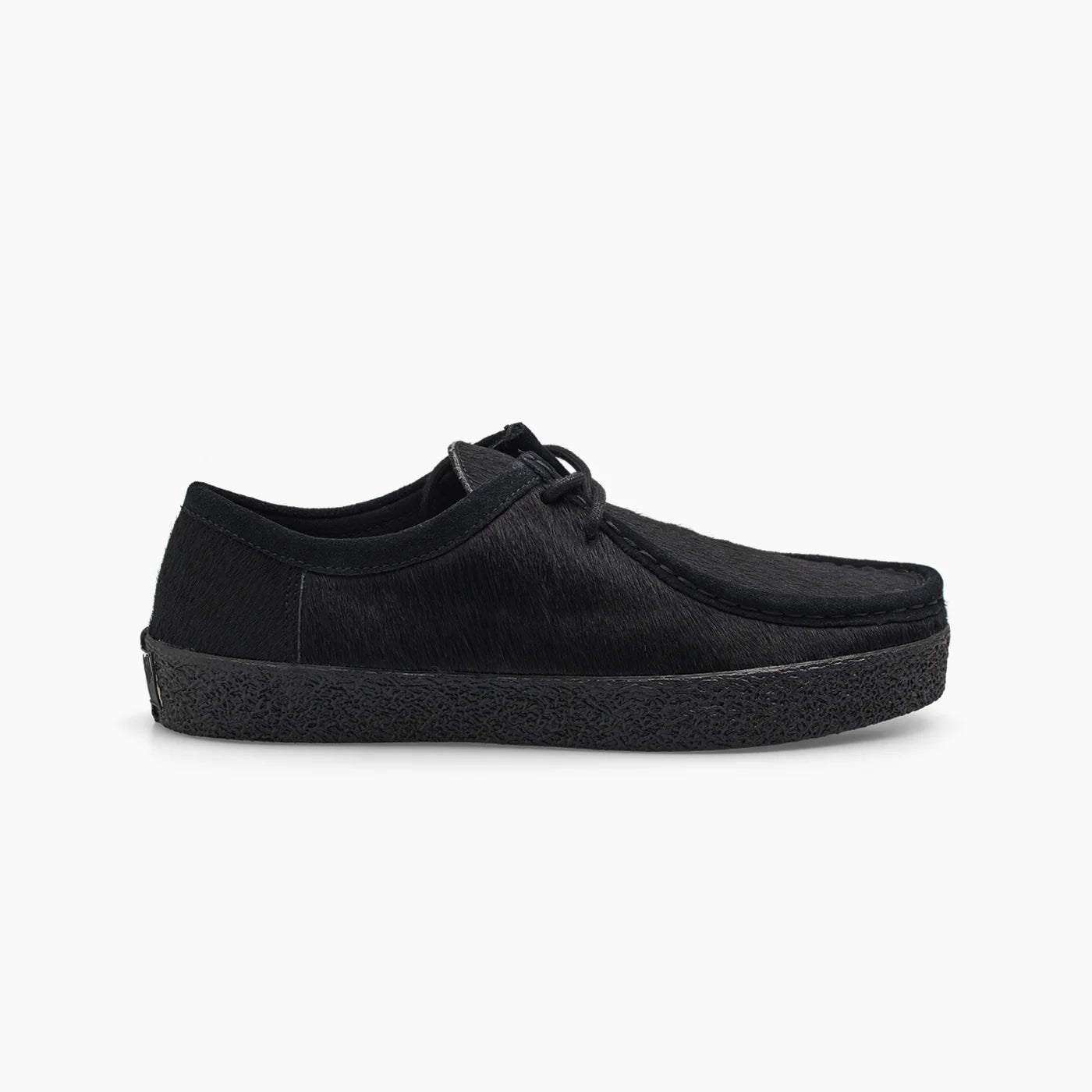 Last Resort  VM006 Black Pony Hair Moc Skateboard Shoe