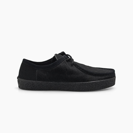 Last Resort  VM006 Black Pony Hair Moc Skateboard Shoe