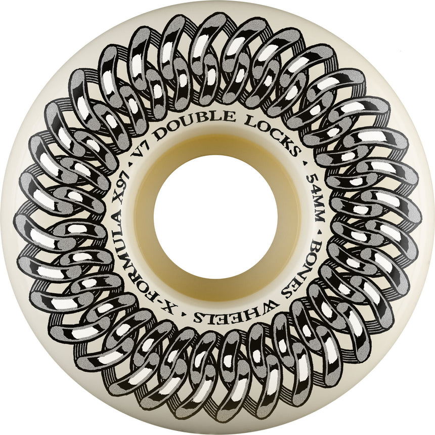 Bones XF Double Lock 54MM V7 X-Formula 97 Skateboard Wheel