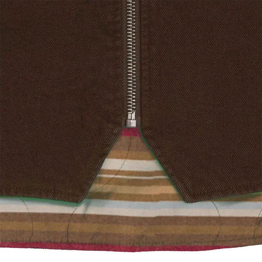 Creature Bonehead Flame Vest Brown