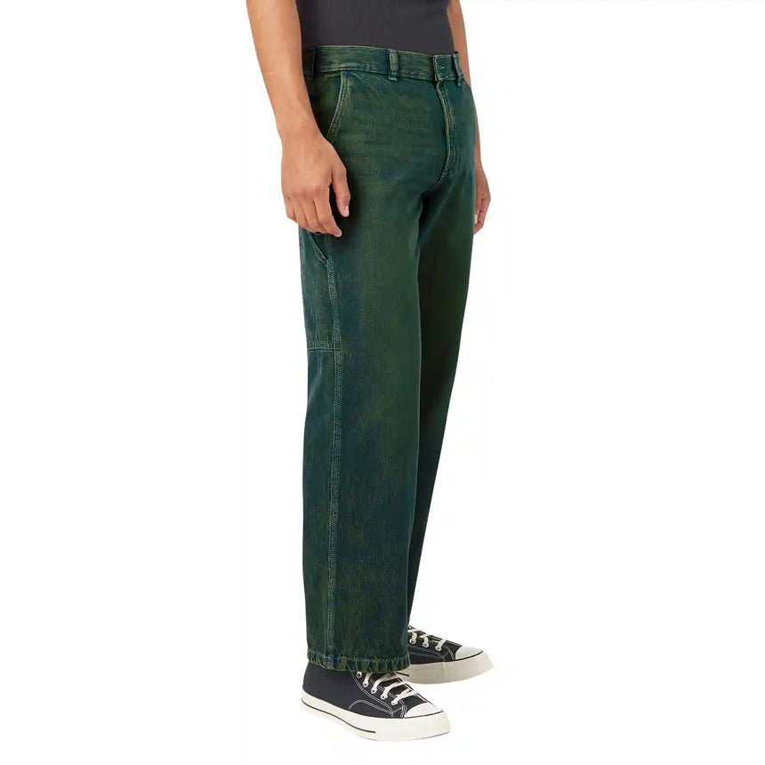 Dickies Denim K57 Loose Painter Pant - Green Tone Fade