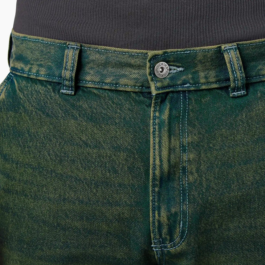 Dickies Denim K57 Loose Painter Pant - Green Tone Fade