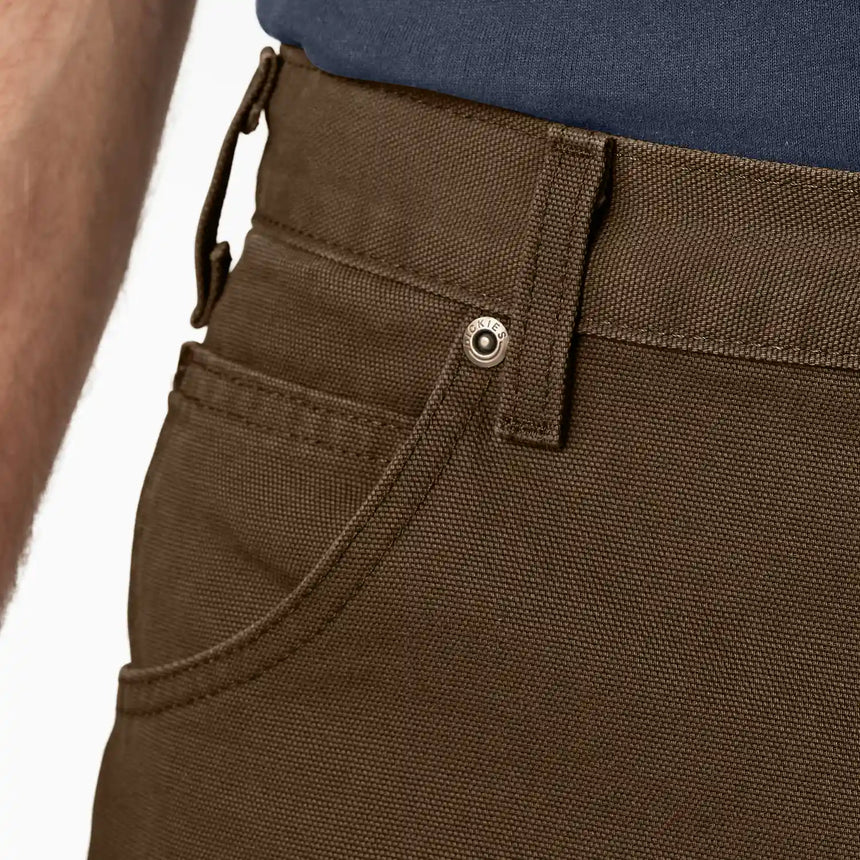 Dickies Duck Canvas Relaxed Fit Utility Jean Rinsed TImber