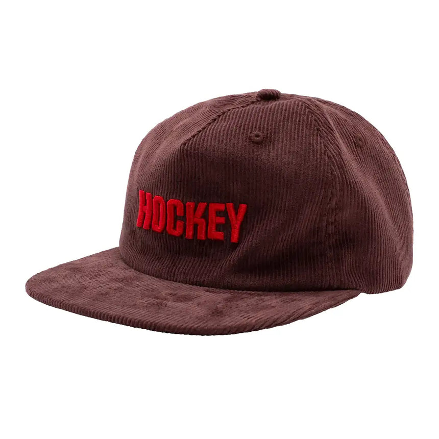 Hockey Corduroy 5-Panel Brown 5