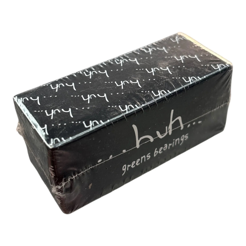 Black box with text on a white background