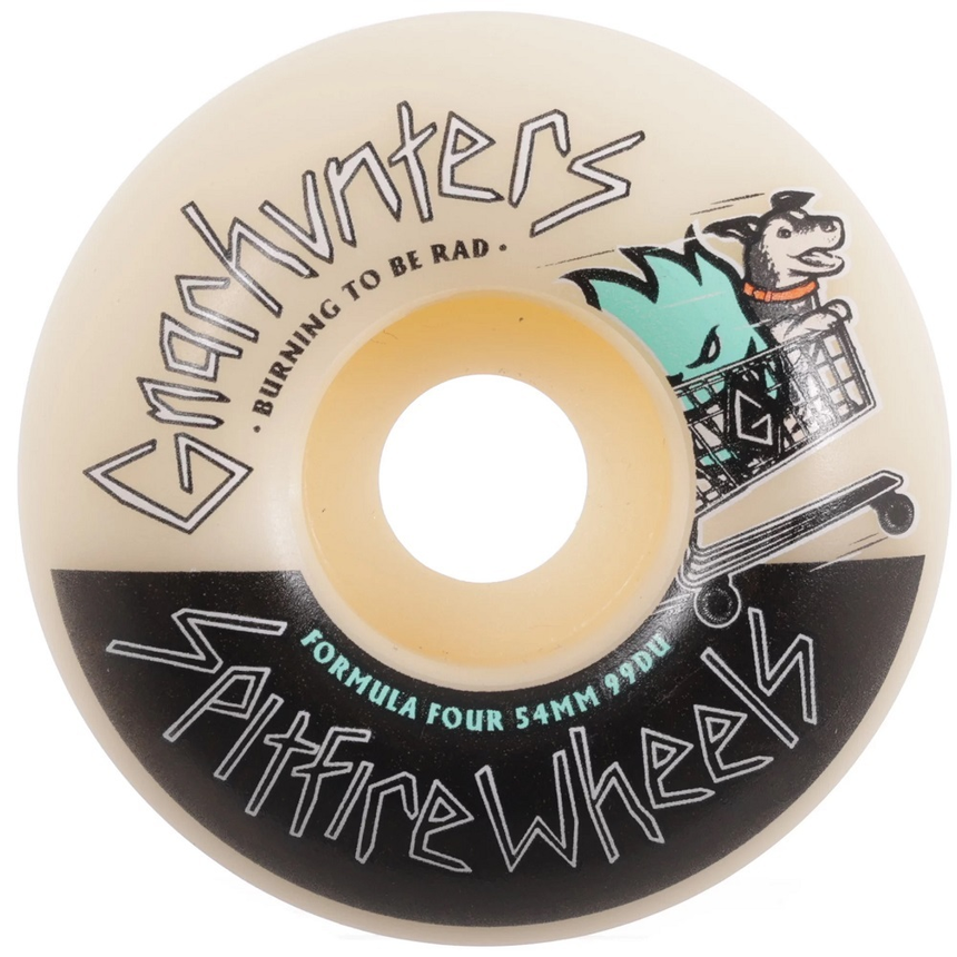 Spitfire F4 99a 54mm Classic Gnarhunters Skateboard Wheels