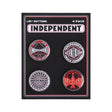 Independent Button 4-Pack