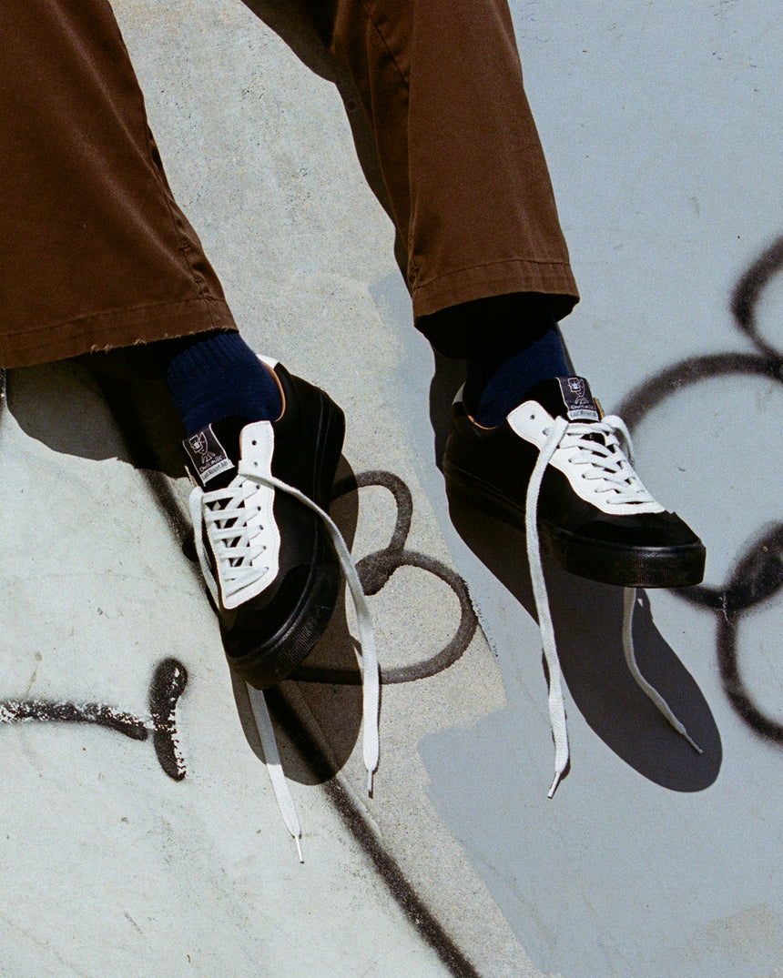 Last Resort VM004-Milic Tuxedo/Black Skate Shoe