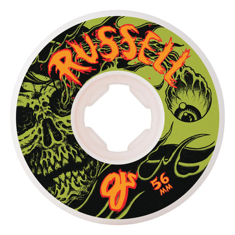 OJ Chris Russell 56mm 99a Optic Nightmare Elite Hardline Skateboard Wheels
