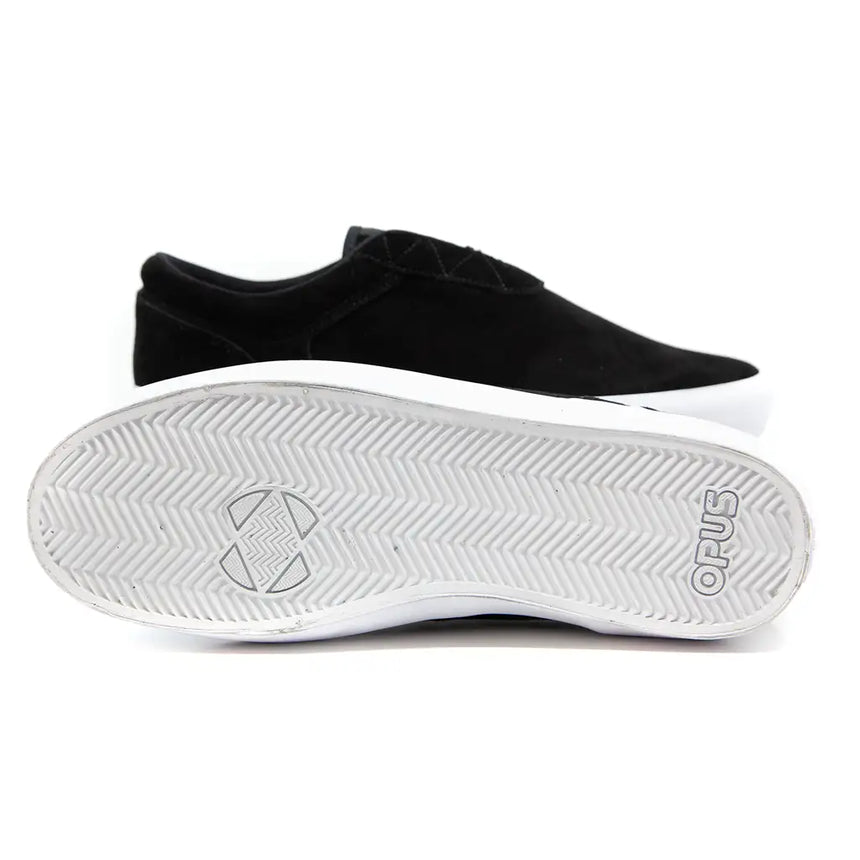 Opus Honey Slip Shoe black white