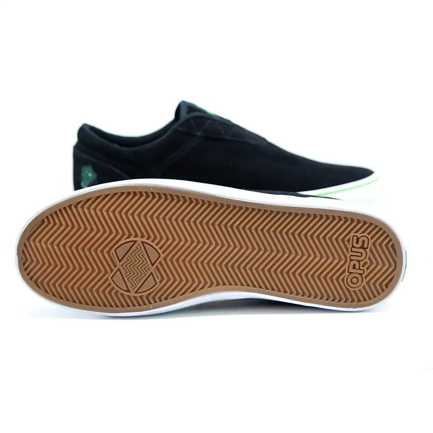 Opus Honey Slip Shoe black green swampy