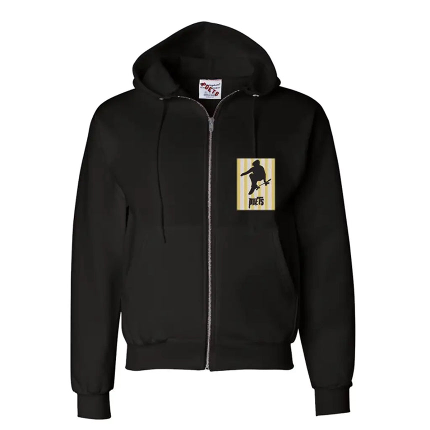 POETS Yaje Zip Hoodie Patch Black