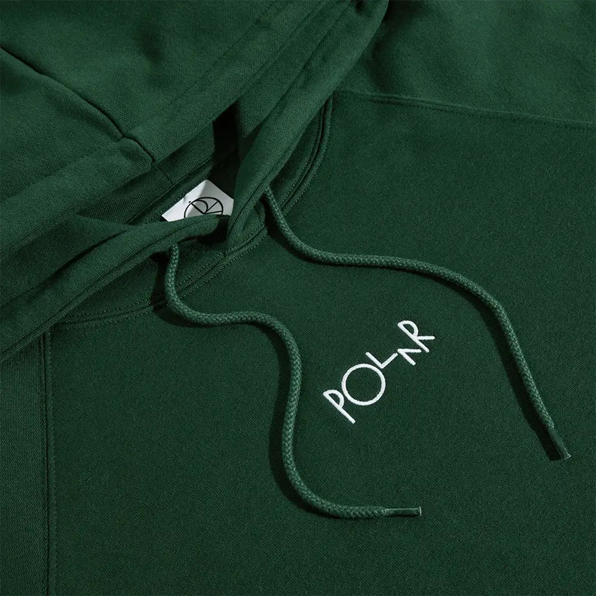 Polar Default Hoodie Dark Green 1