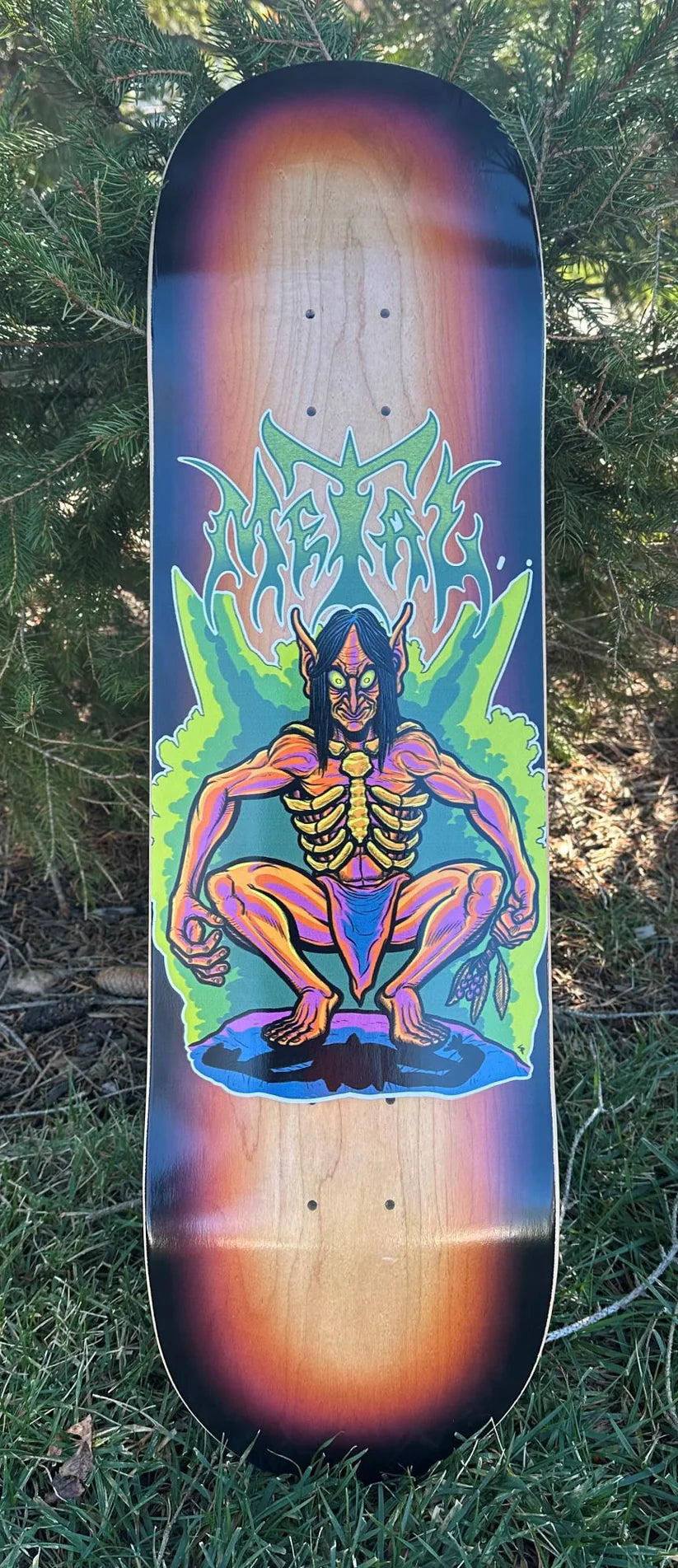 Metal Wegamus Skateboard Deck
