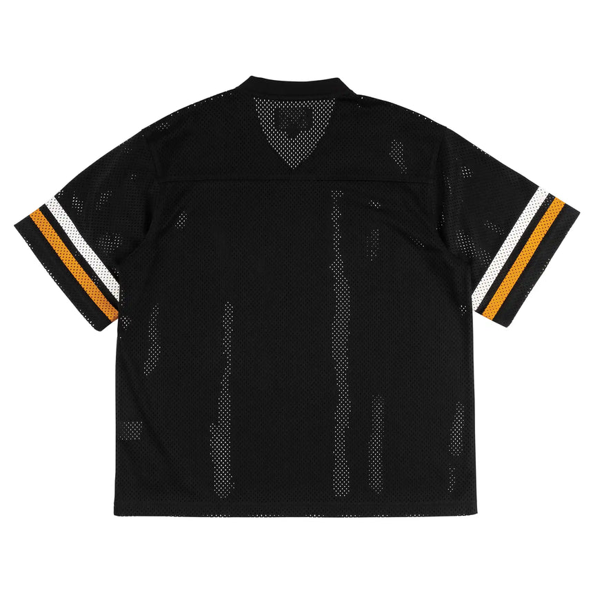 Welcome Cupid Mesh Football Jersey - Black